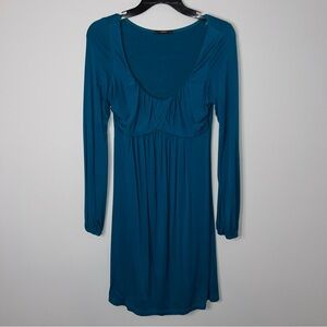 Soprano Blue Long Sleeve Dress